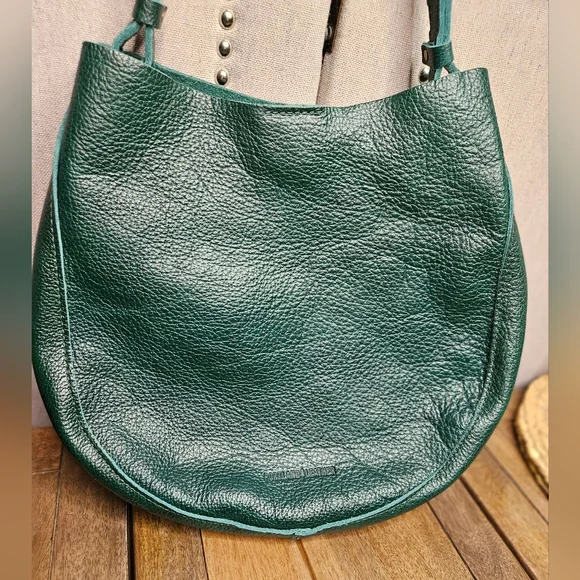 Portland Leather Goods Large Olivia Forrest Green - Picture 3 of 16
